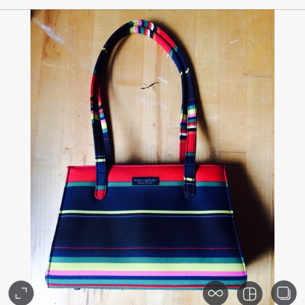 Kate Space Vintage Stripe Handbag